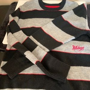 Billabong Black/Gray/Red Sweater